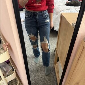 Hidden High Waisted Jeans